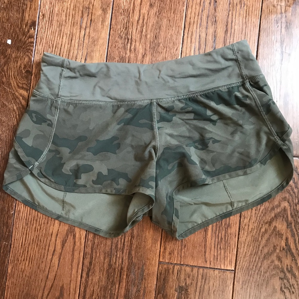 Camp Lululemon shorts